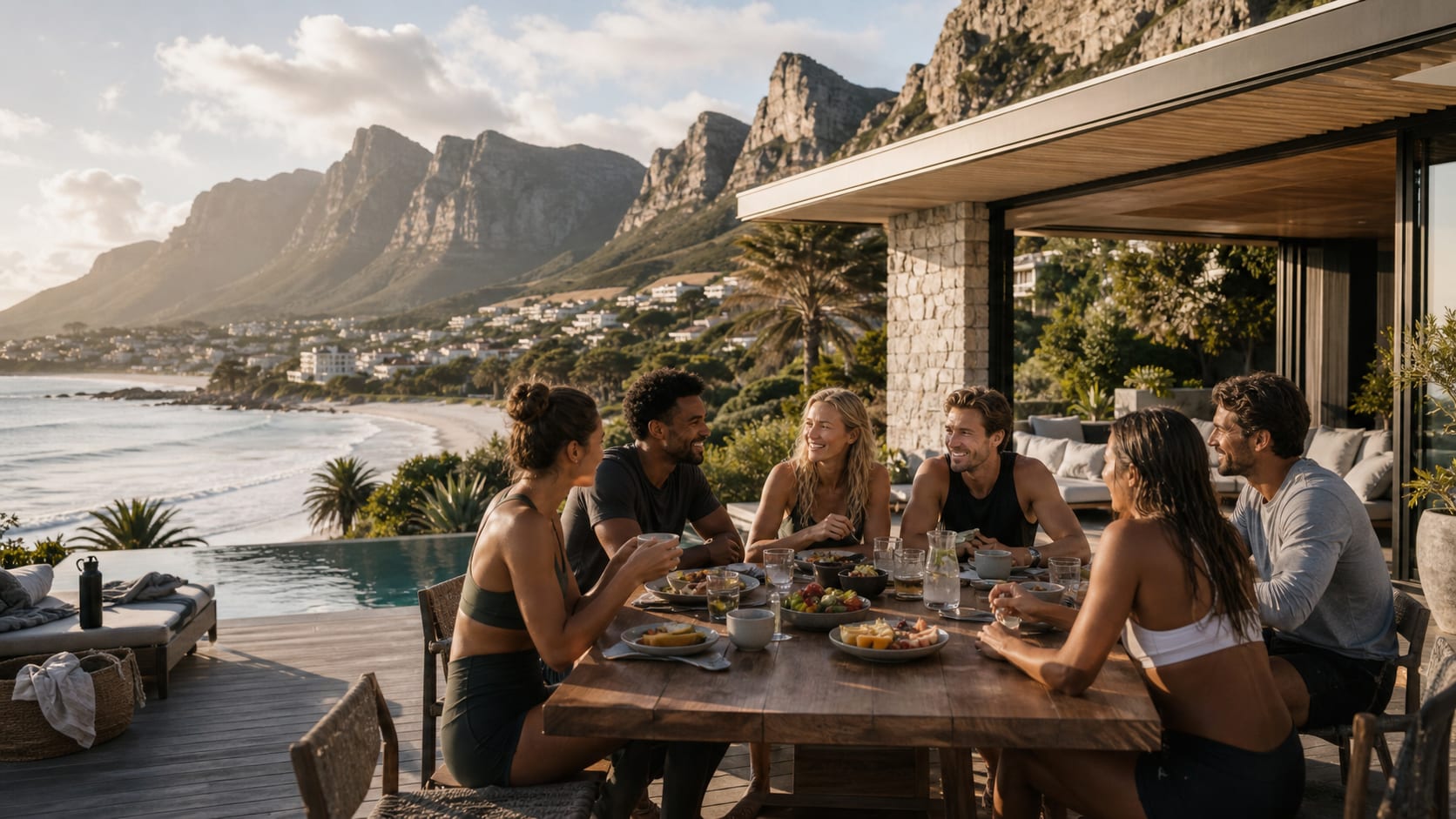 Cape Town Clifton and Camps Bay coastline